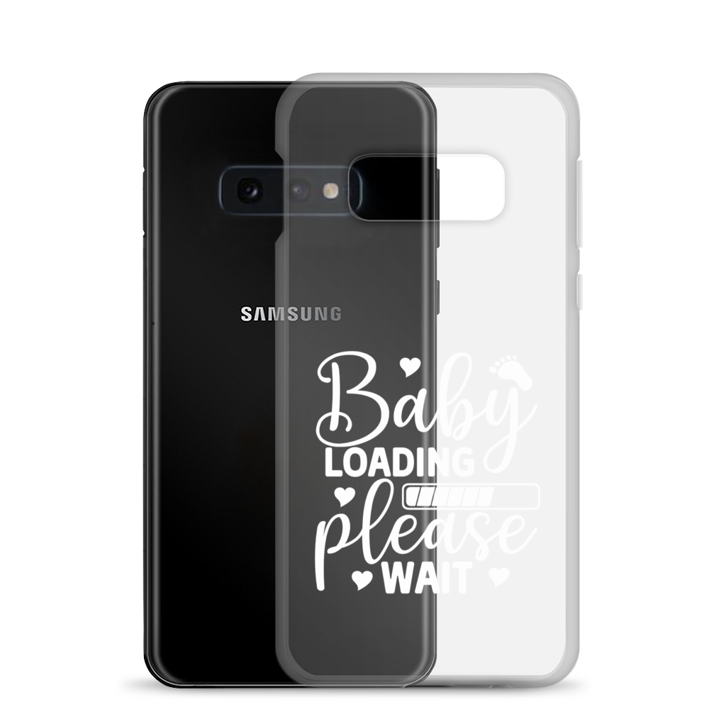 Baby Loading Please Wait Clear Case for Samsung®