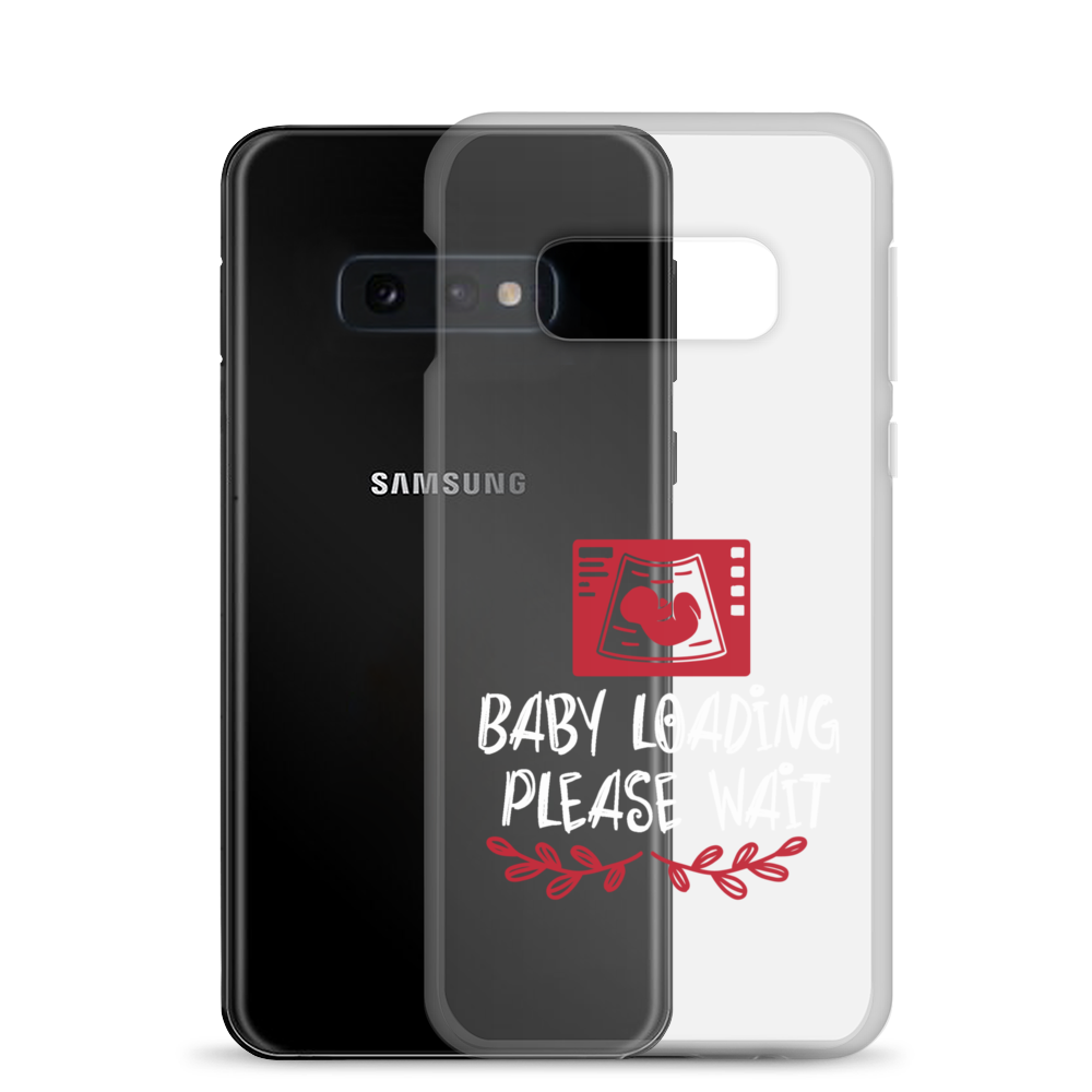 Baby Loading Please Wait Clear Case for Samsung®