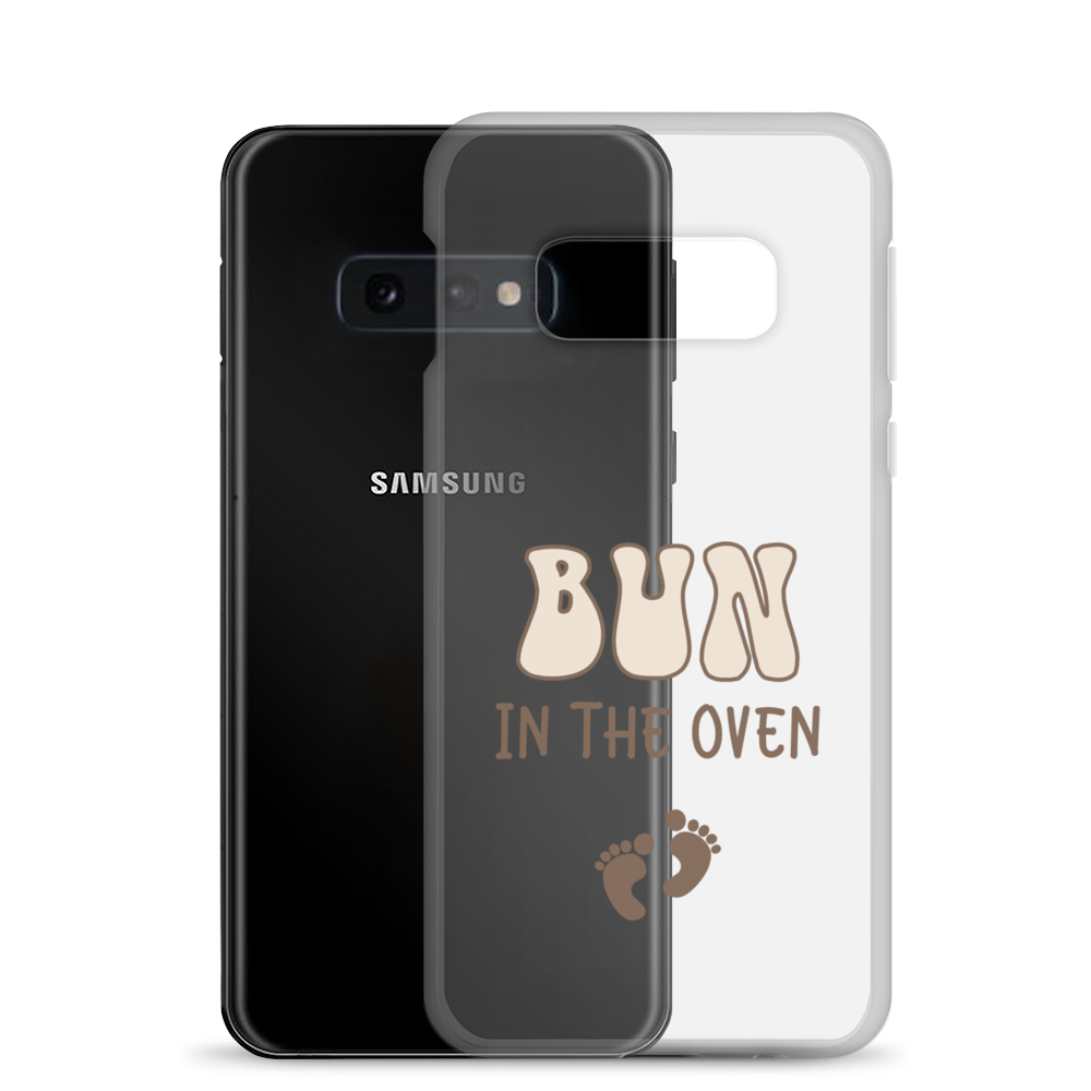 Bun In The Oven Clear Case for Samsung®