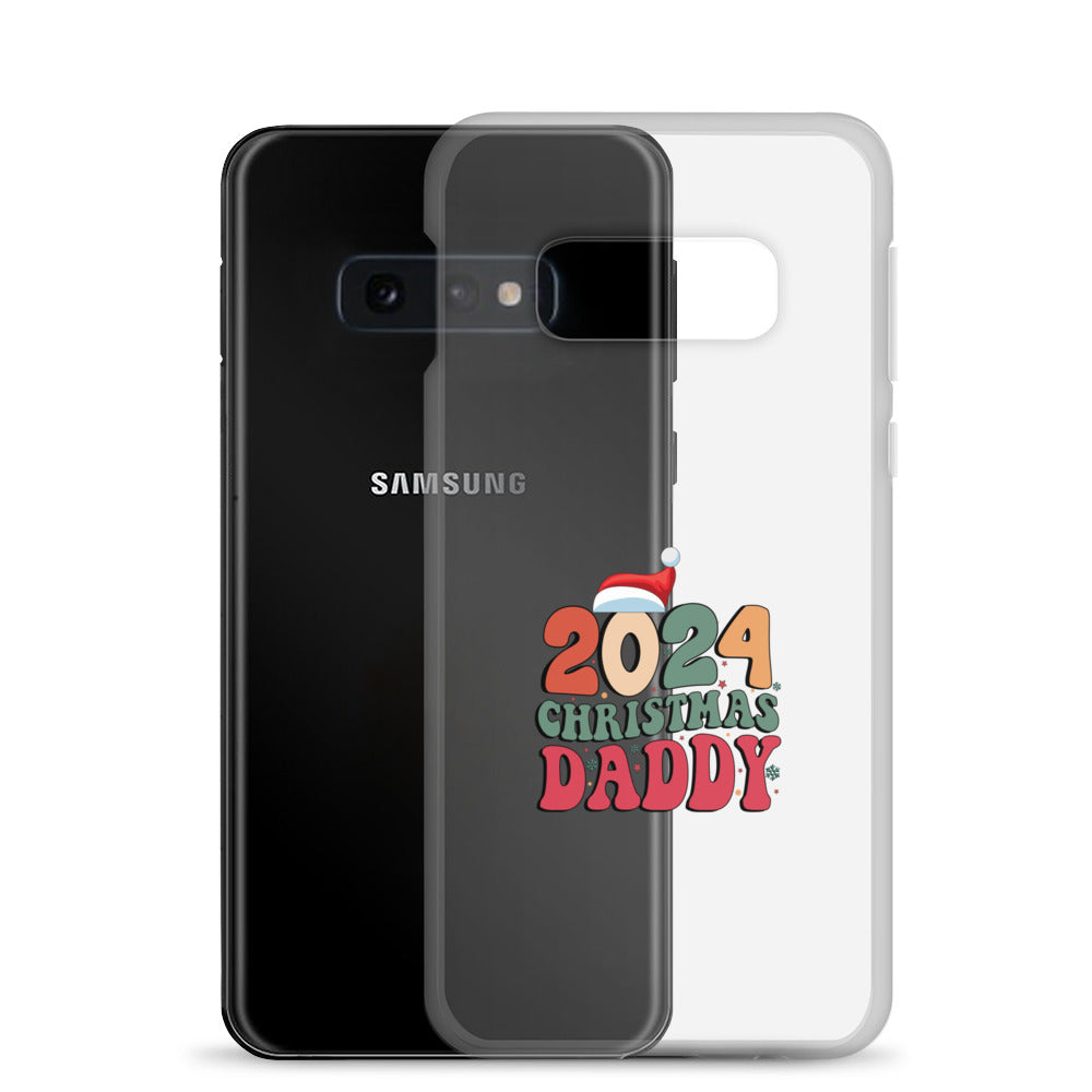 2024 Christmas Daddy Clear Case for Samsung®