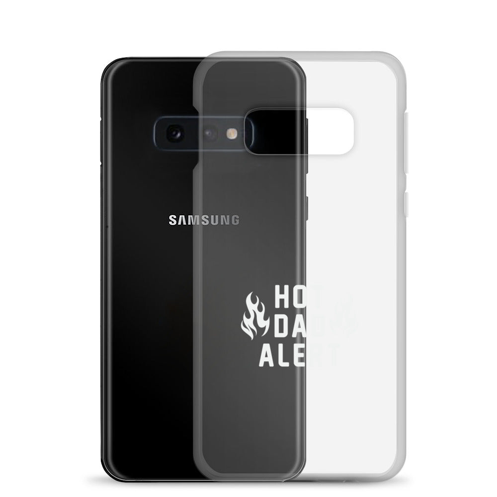 Hot Dad Alert Clear Case for Samsung®