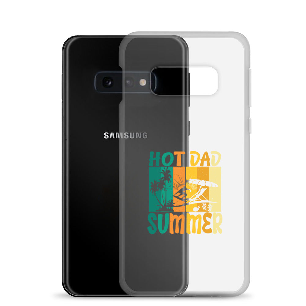 Hot Dad Summer Clear Case for Samsung®