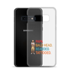 Papa, Bald Head, Bearded, Tattooed Clear Case for Samsung®