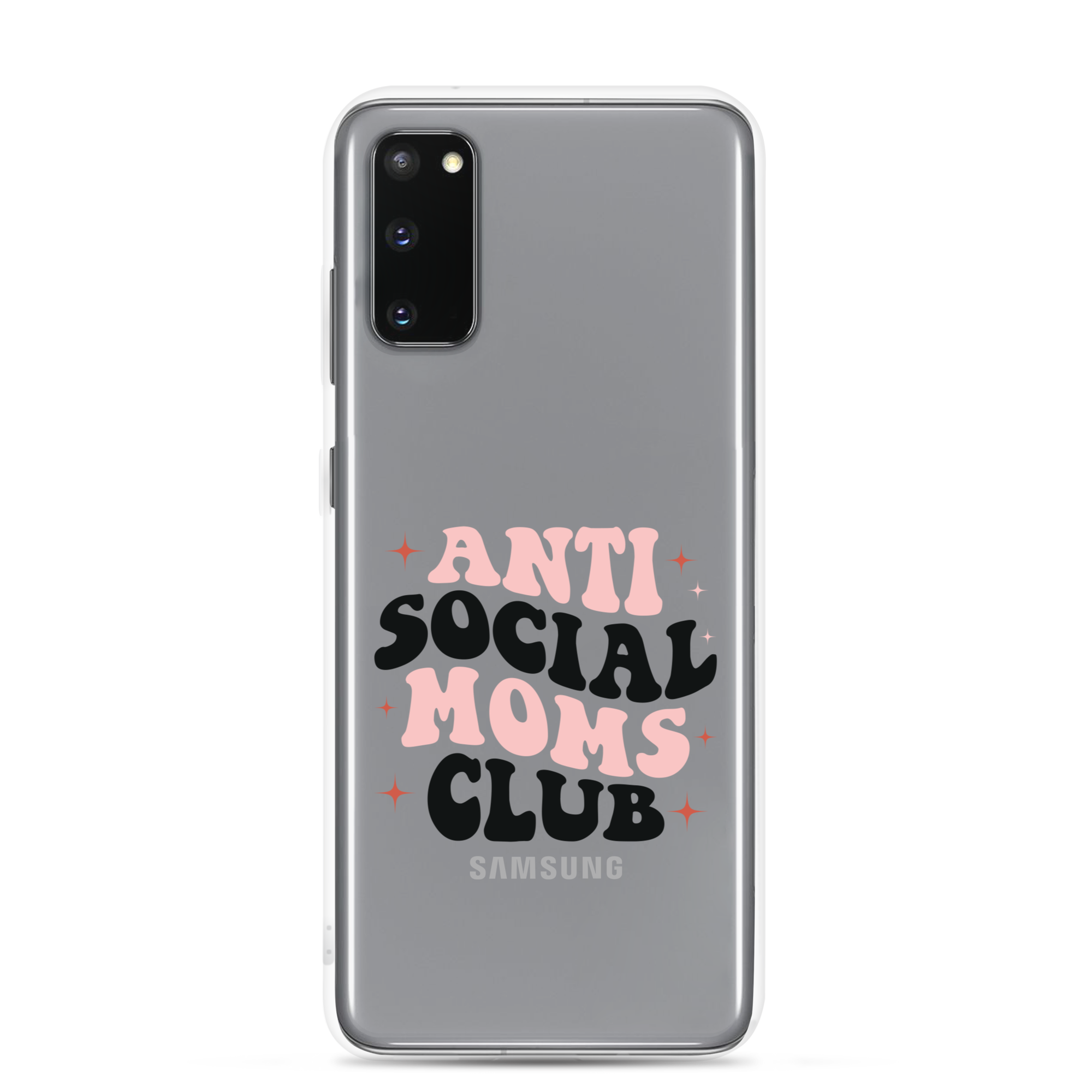 Anti Social Moms Club Clear Case for Samsung®