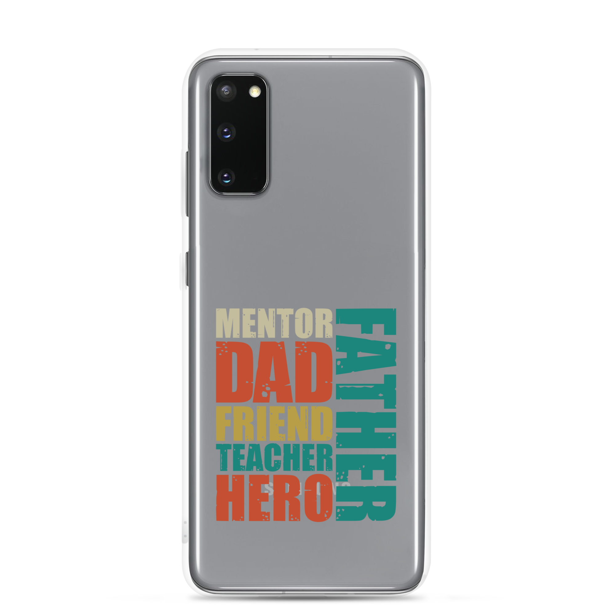 Mentor Dad Fiend Teacher Hero Father Clear Case for Samsung®