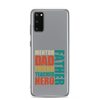 Mentor Dad Fiend Teacher Hero Father Clear Case for Samsung®