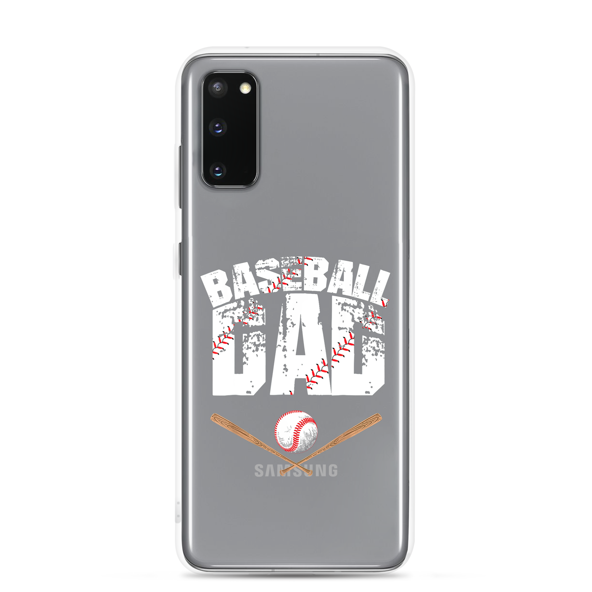 Baseball Dad Clear Case for Samsung®