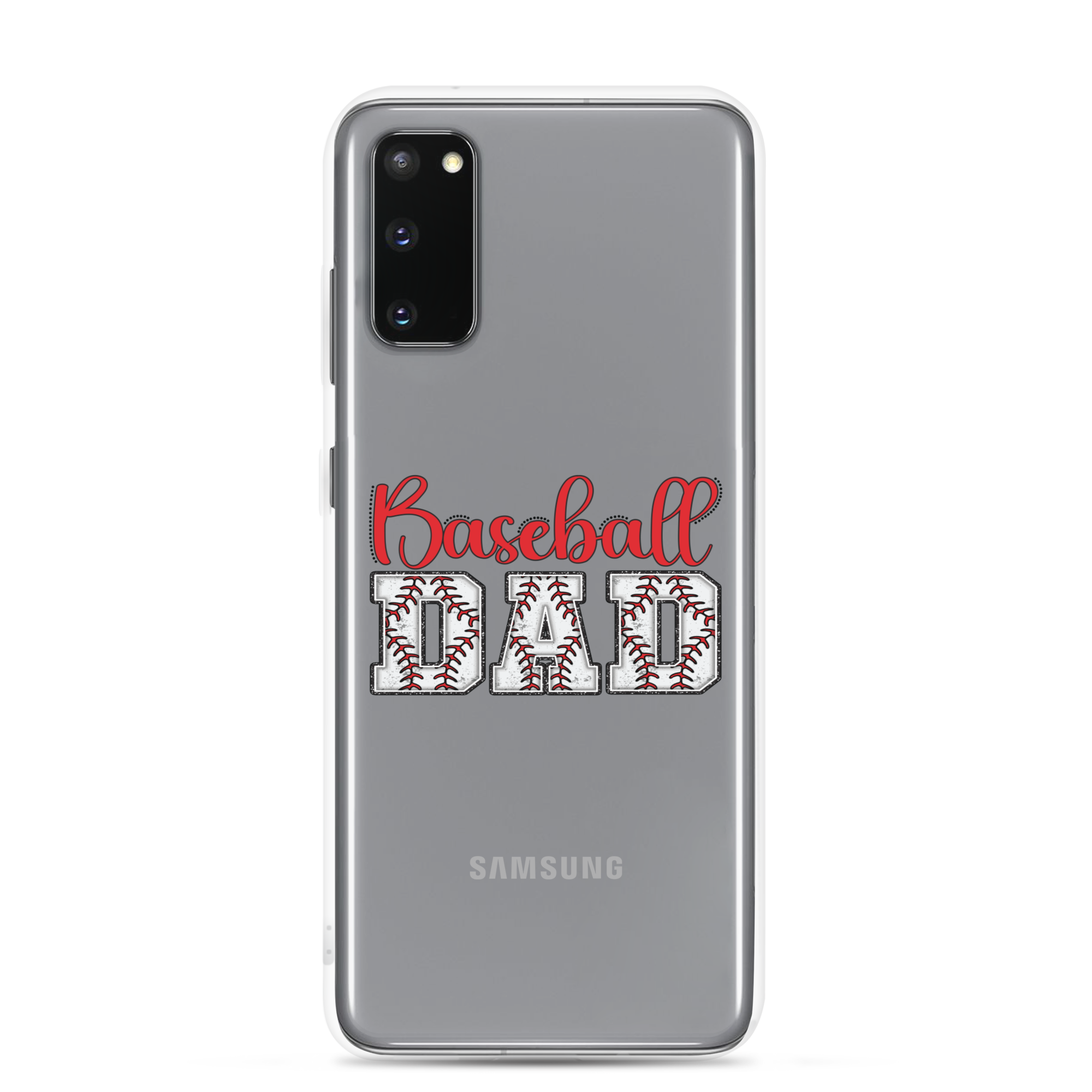 Baseball Dad Clear Case for Samsung®