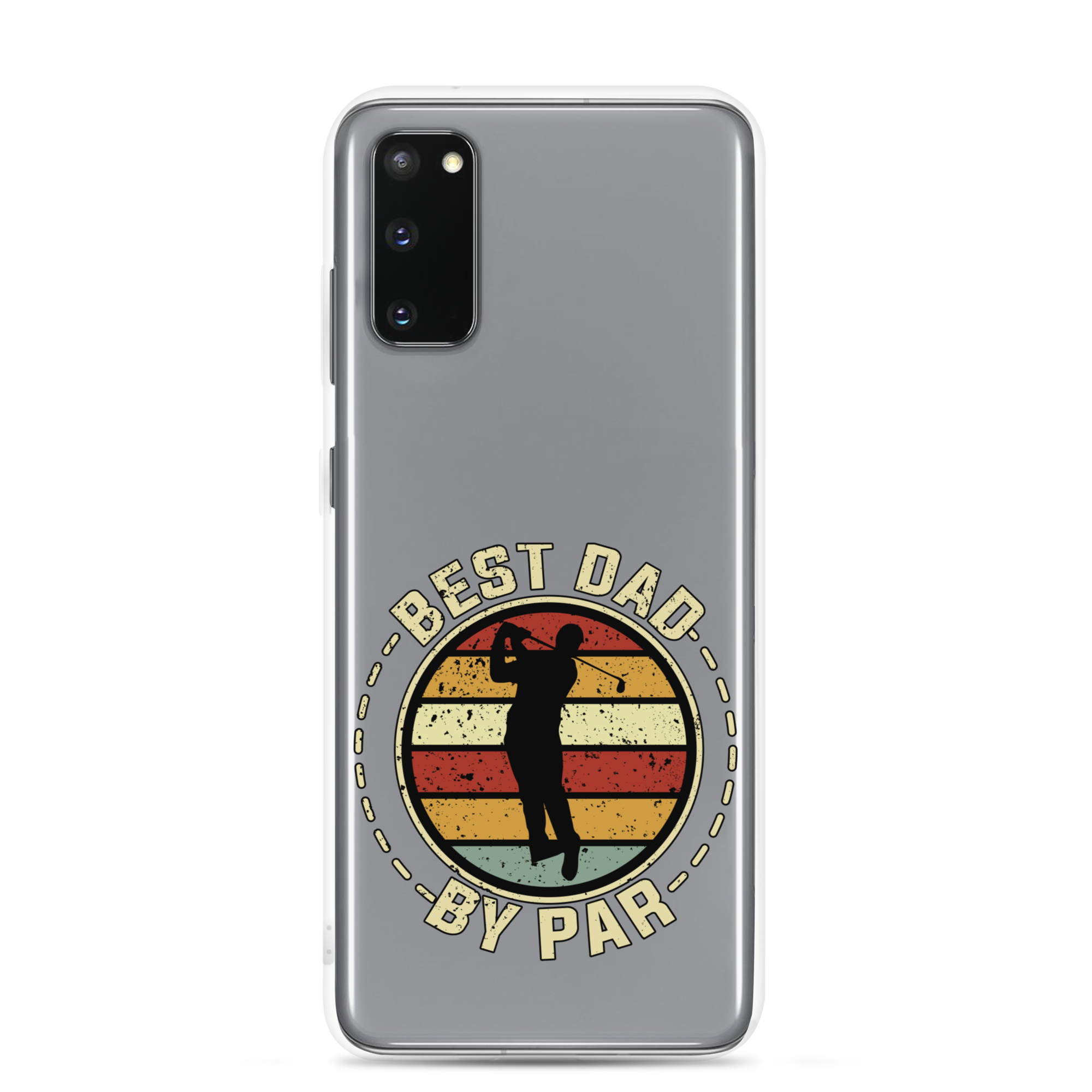 Best Dad By Par Clear Case for Samsung®