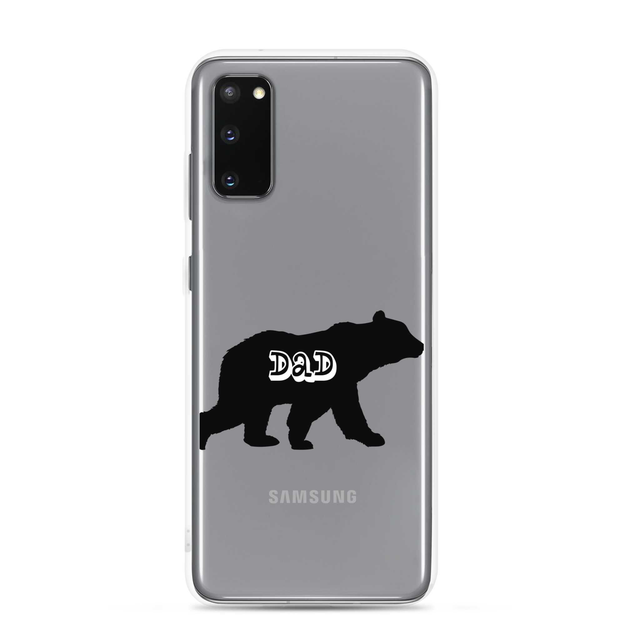 Bear Dad Clear Case for Samsung®