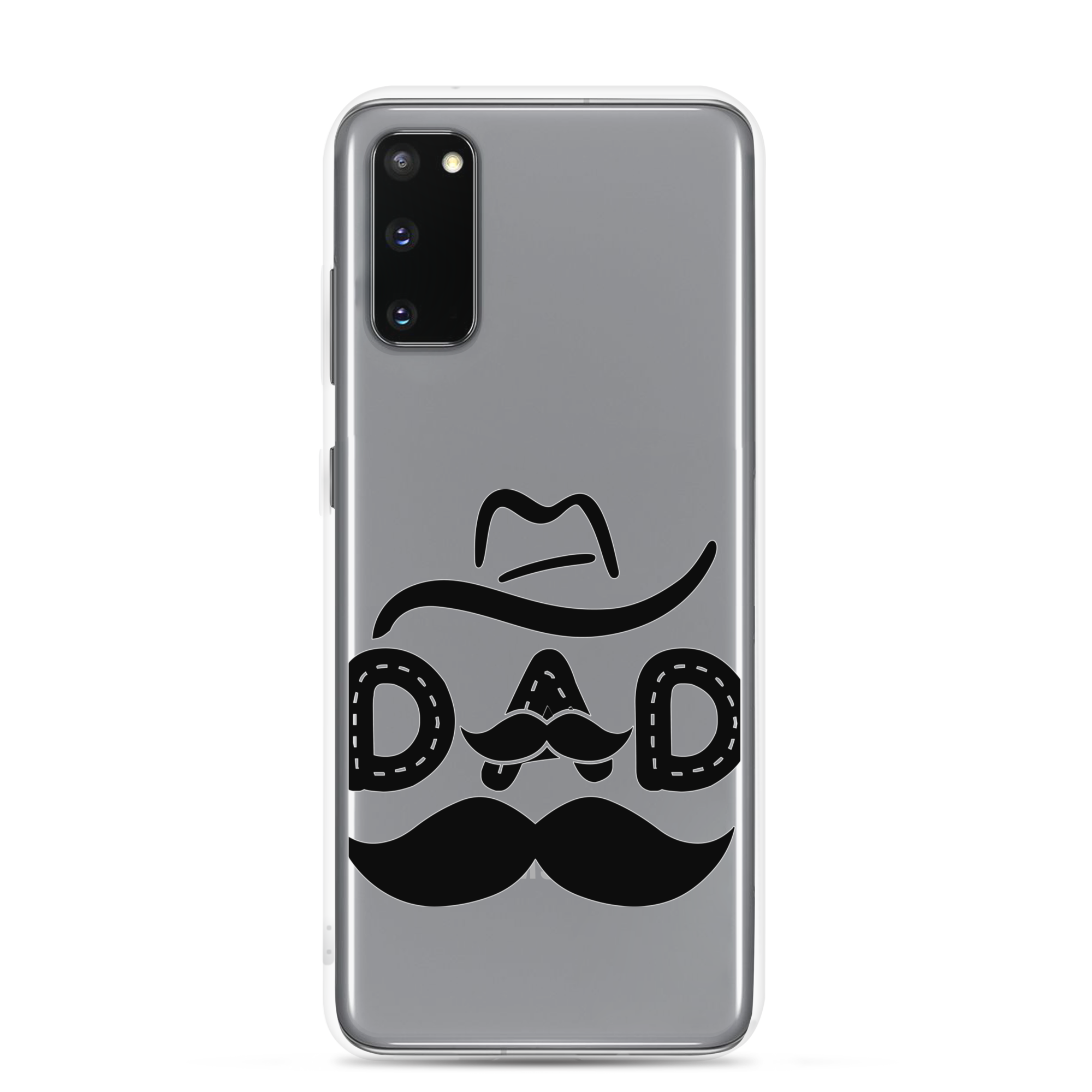 Dad Cowboy Clear Case for Samsung®