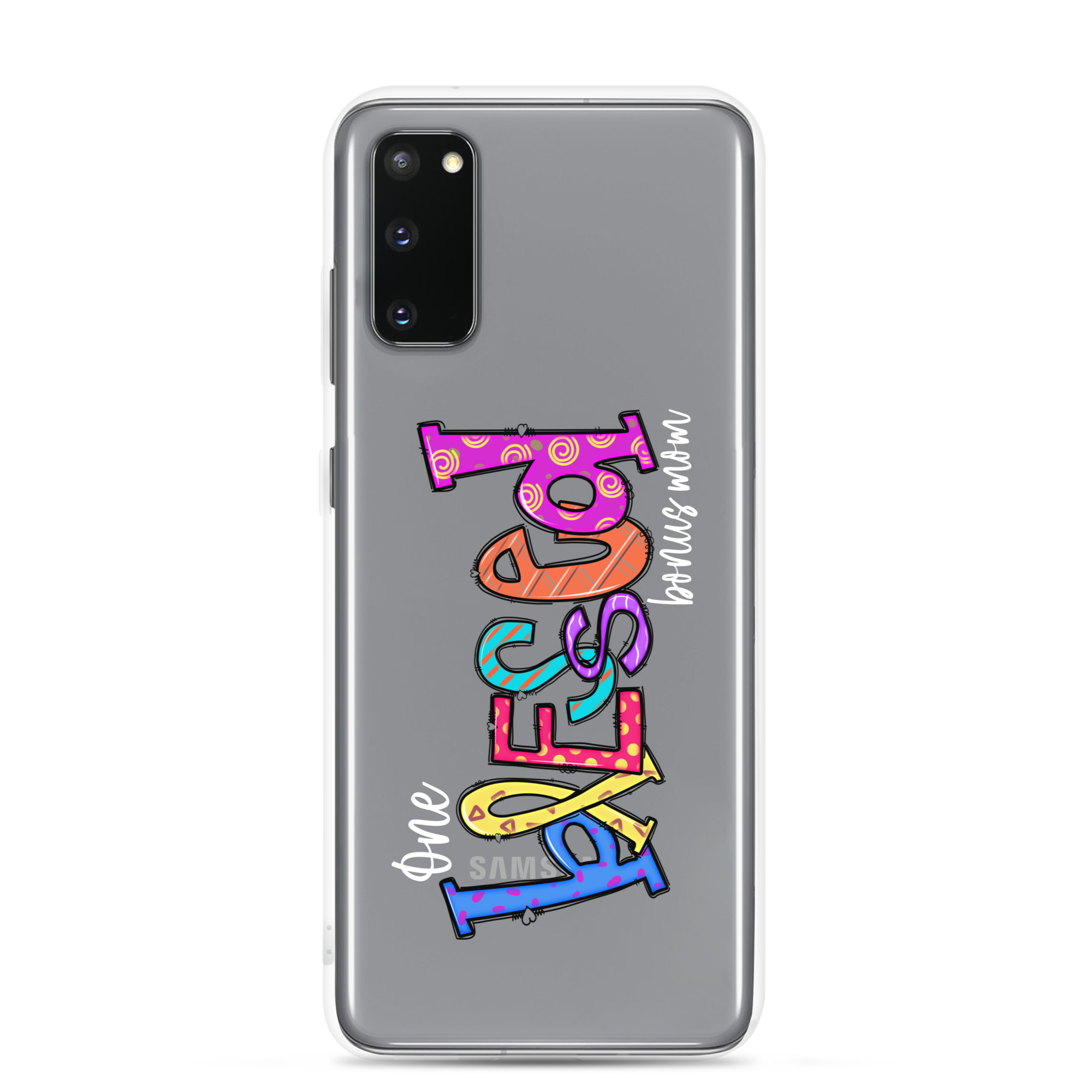 One Blessed Bonus Mom Clear Case for Samsung®