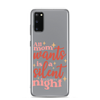 All Mom Wants Is A Silent Night Clear Case for Samsung®