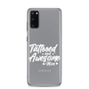 Tattooed And Awesome Mom Clear Case for Samsung®