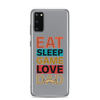 Eat Sleep Game Love Dad Clear Case for Samsung®