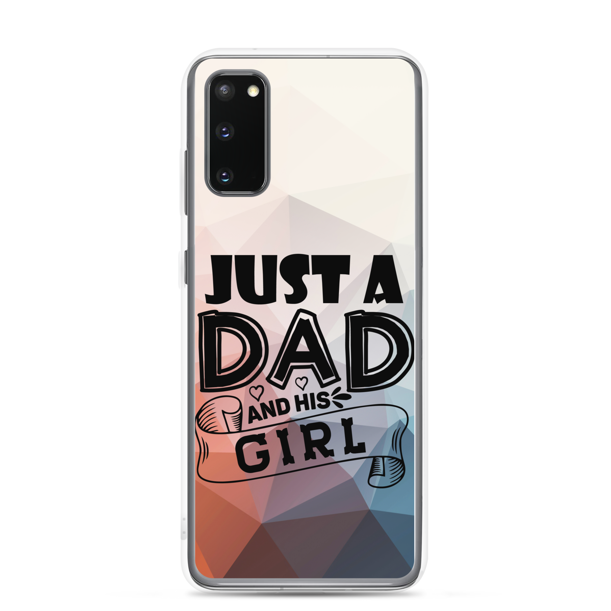 Just A Dad And His Girl Clear Case for Samsung®