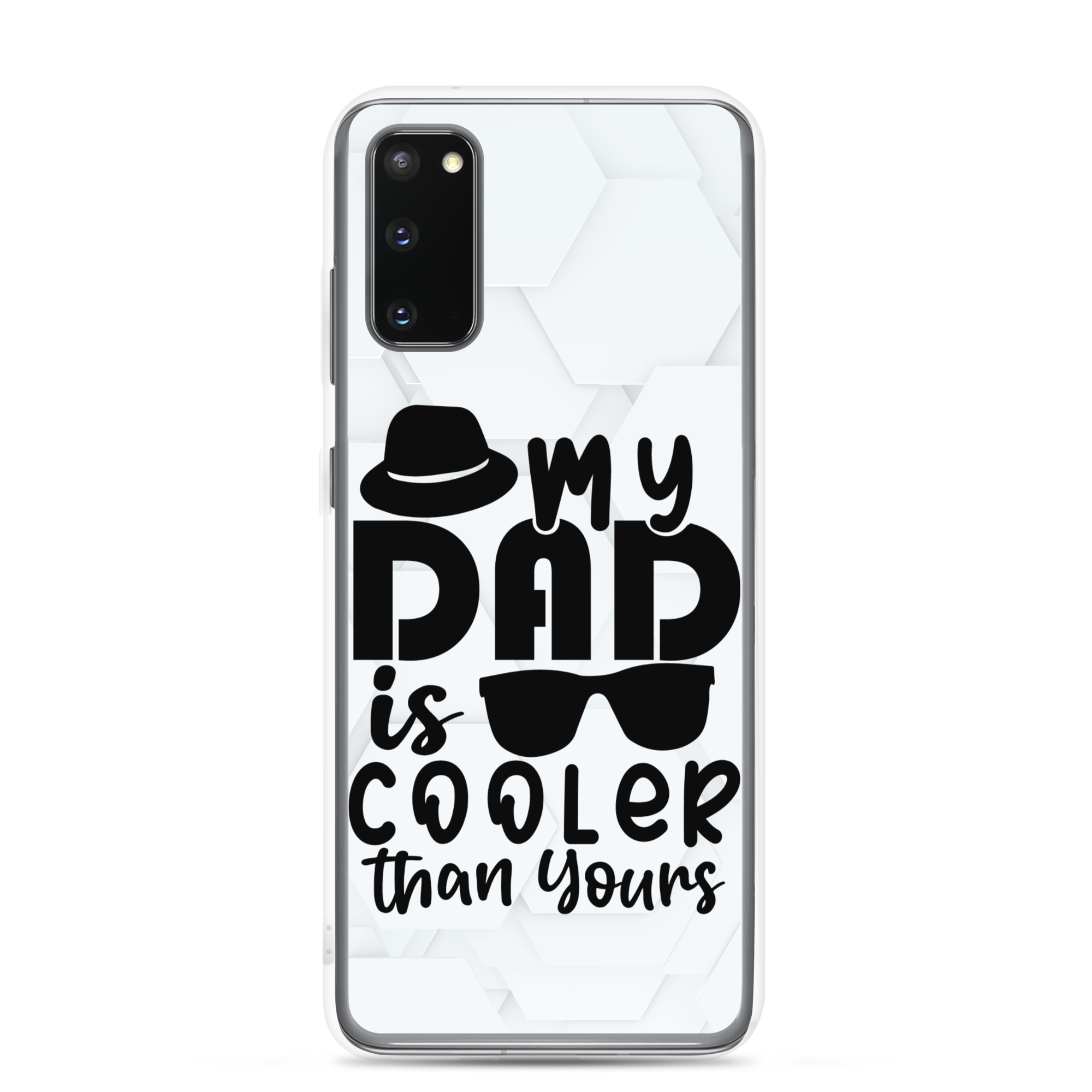 My Dad Is Cooler Than Yours Clear Case for Samsung®