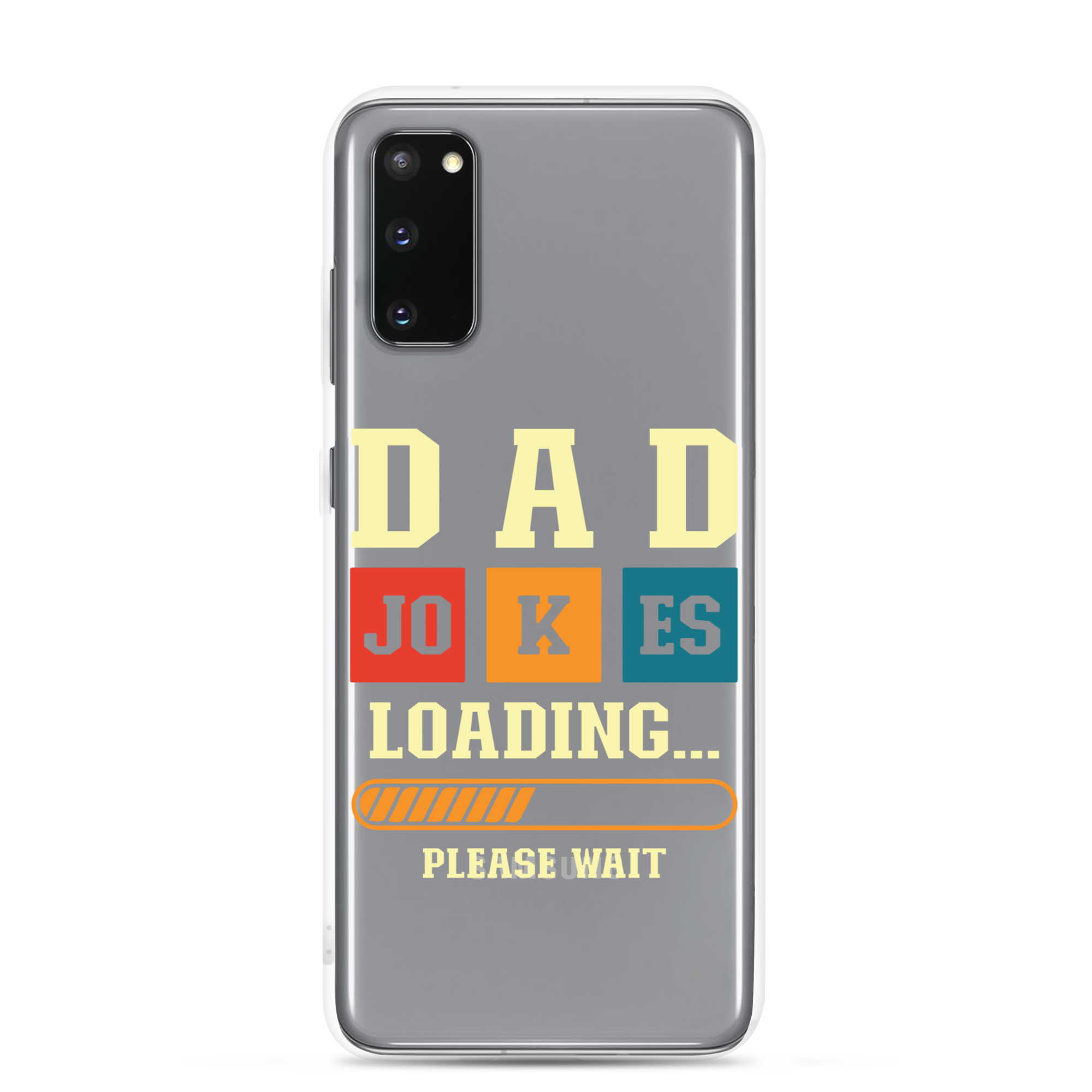 Dad Jokes Loading,,, Please Wait Clear Case for Samsung®