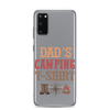 Dad's Camping T-Shirt Clear Case for Samsung®