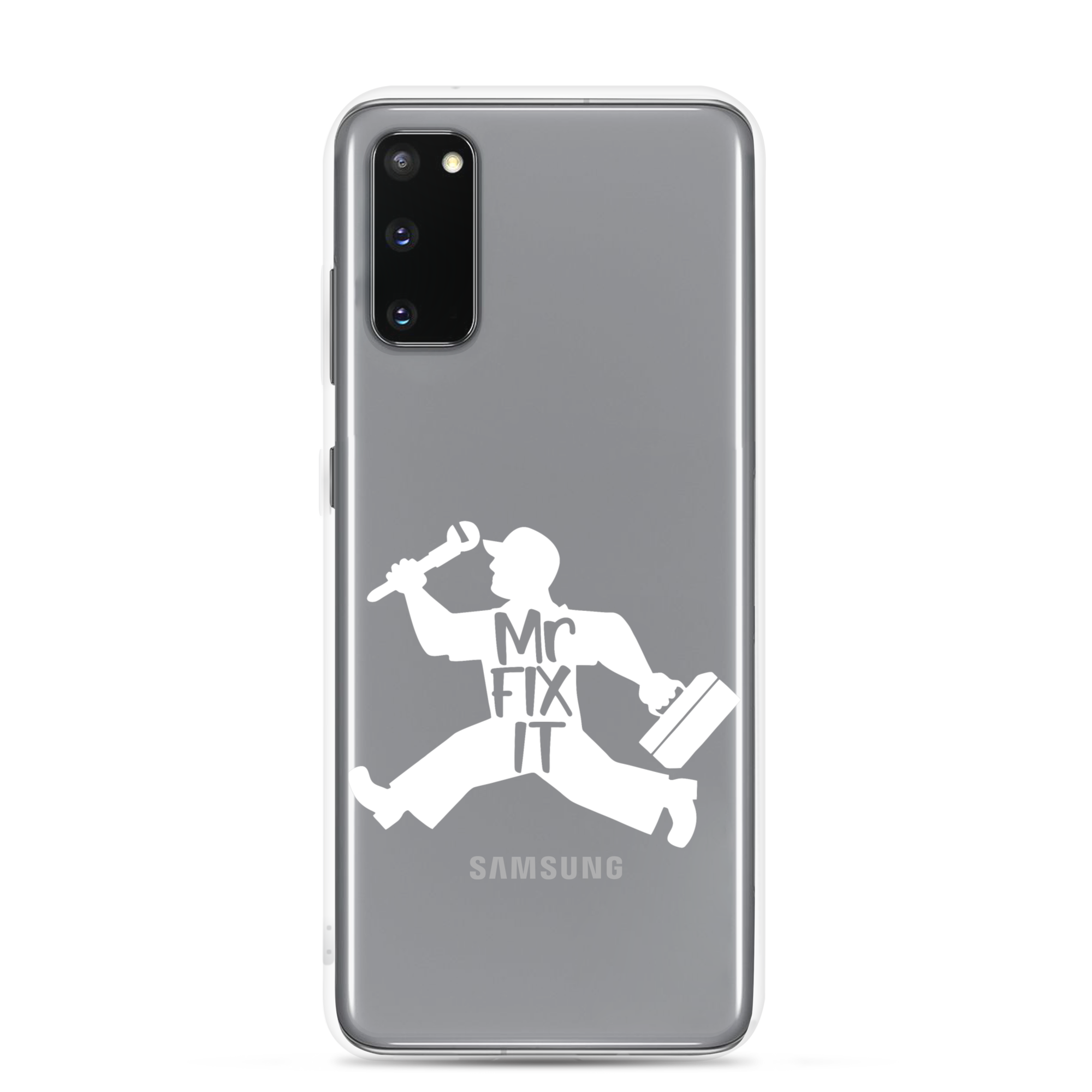 Mr fix It Clear Case for Samsung®