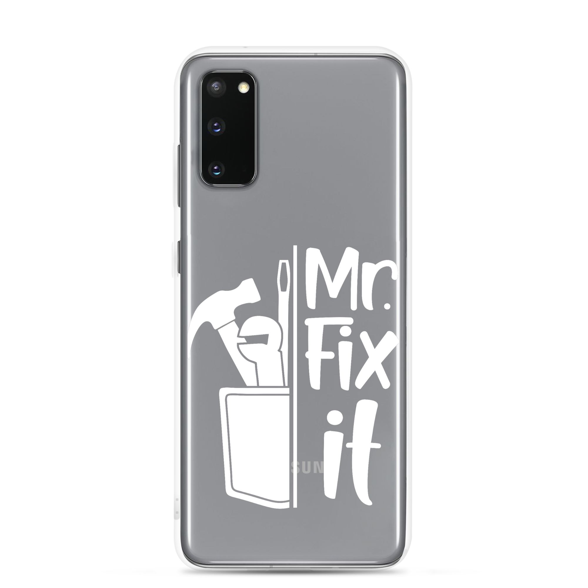 Mr fix It Clear Case for Samsung®