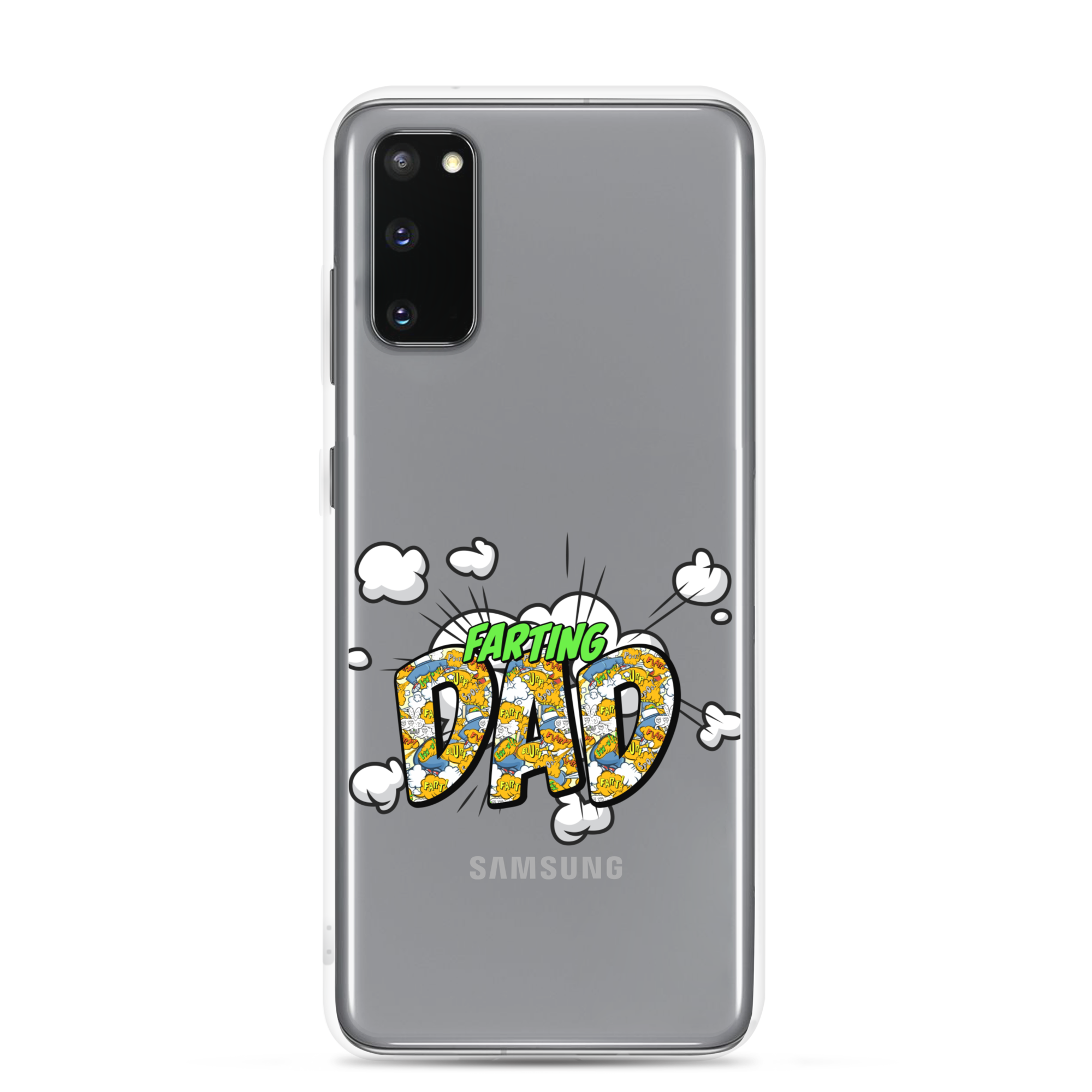 Farting Dad Clear Case for Samsung®