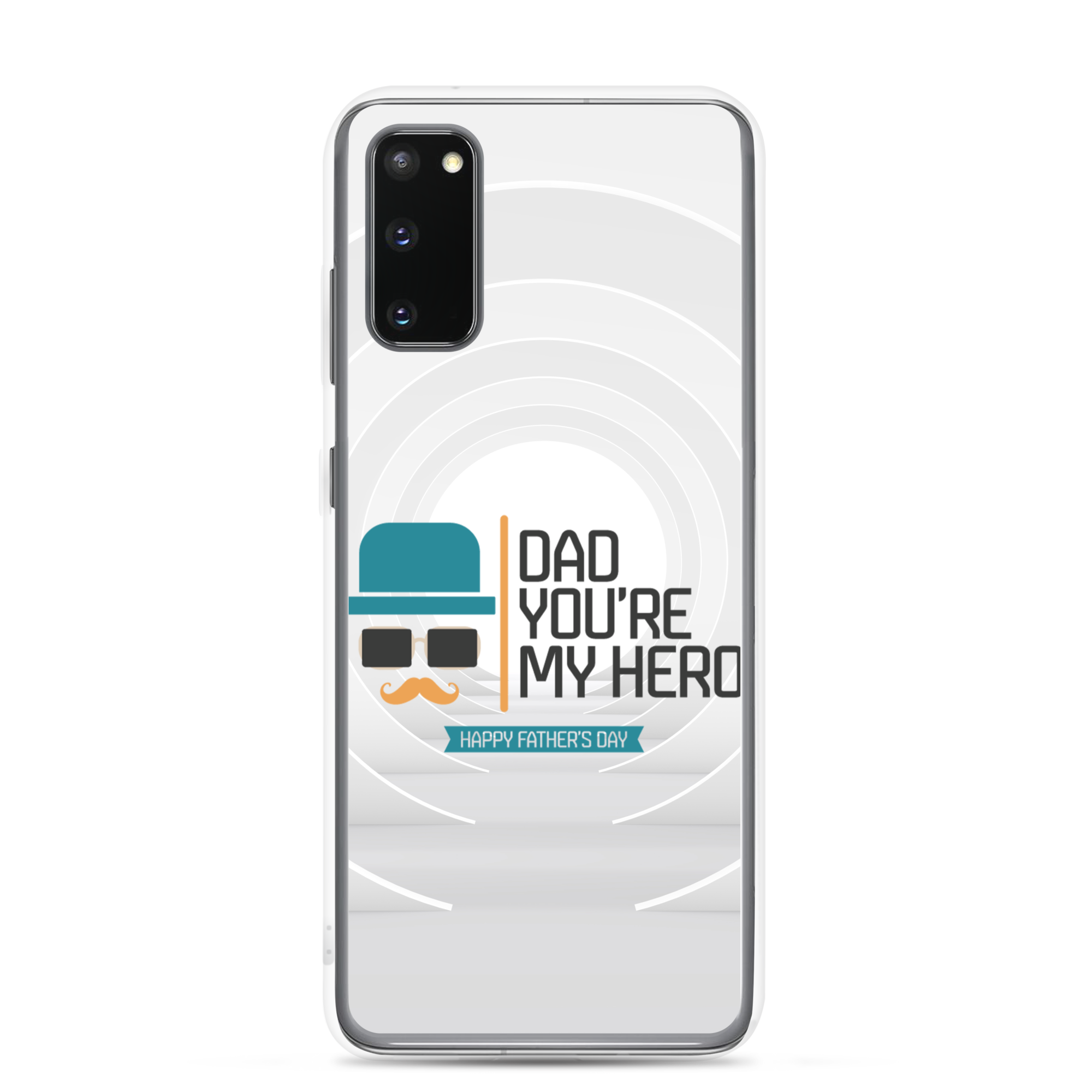 Dad You're My Hero Happy Father's Day Clear Case for Samsung®