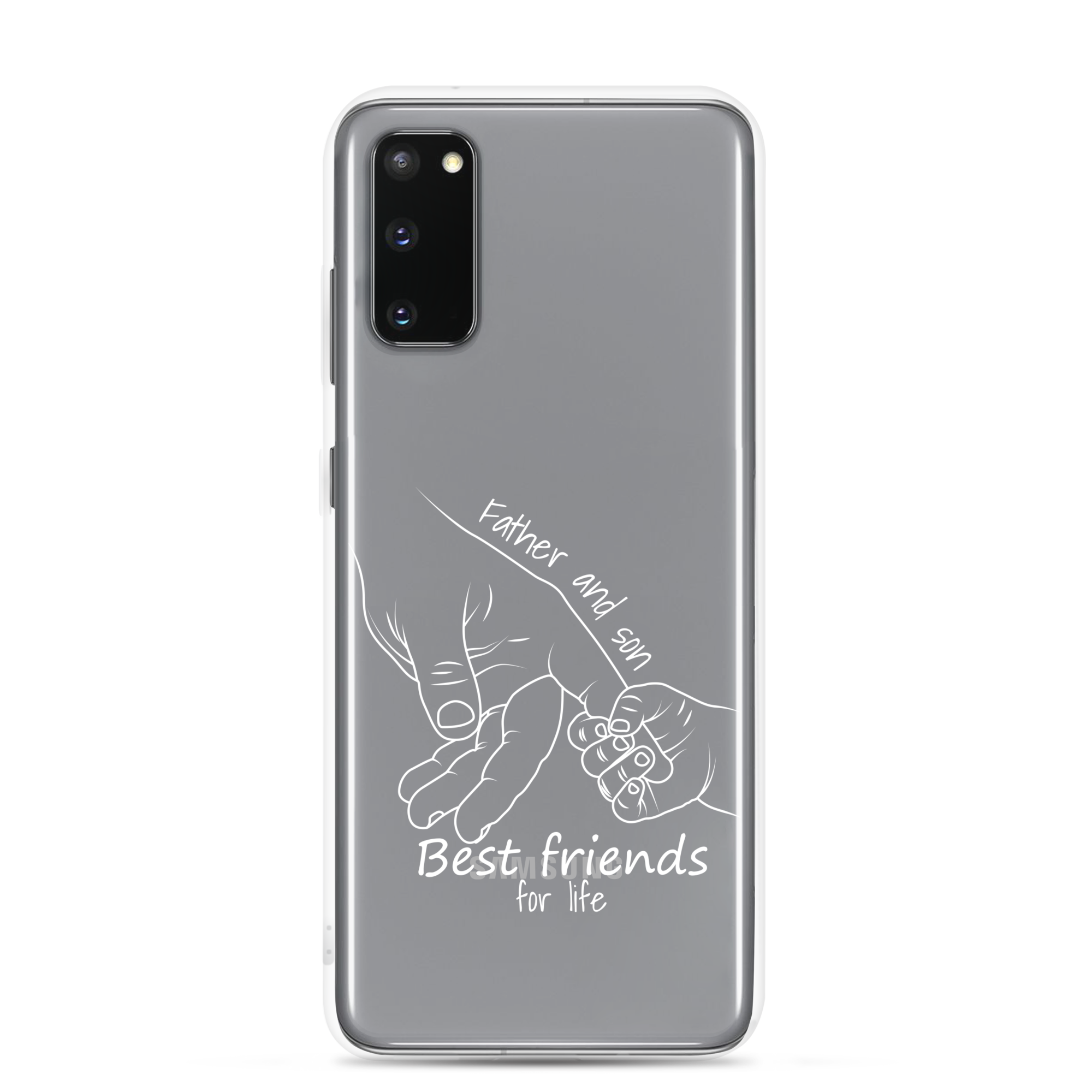 Father And Son Best Friends For Life Clear Case for Samsung®