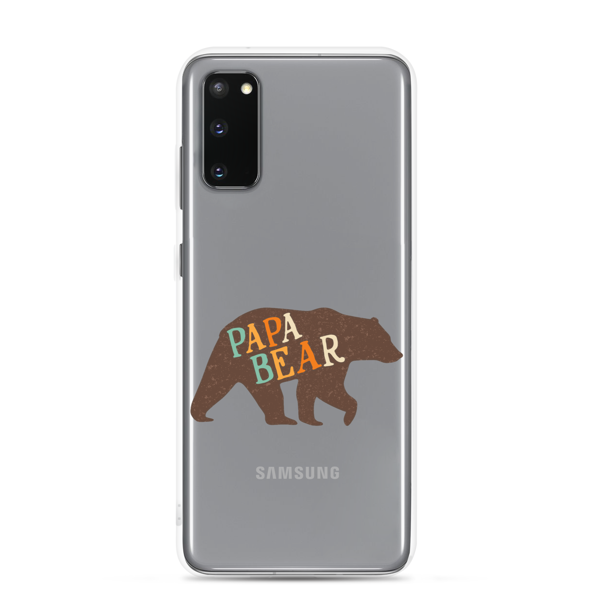 Papa Bear Clear Case for Samsung®