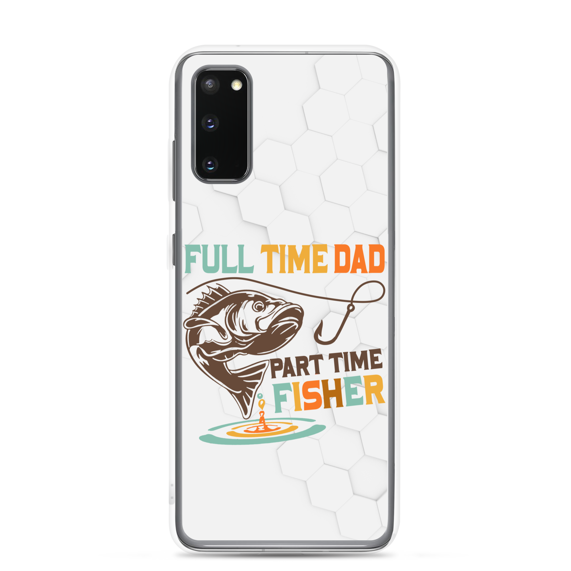 Full Time Dad Part Time Fisher Clear Case for Samsung®