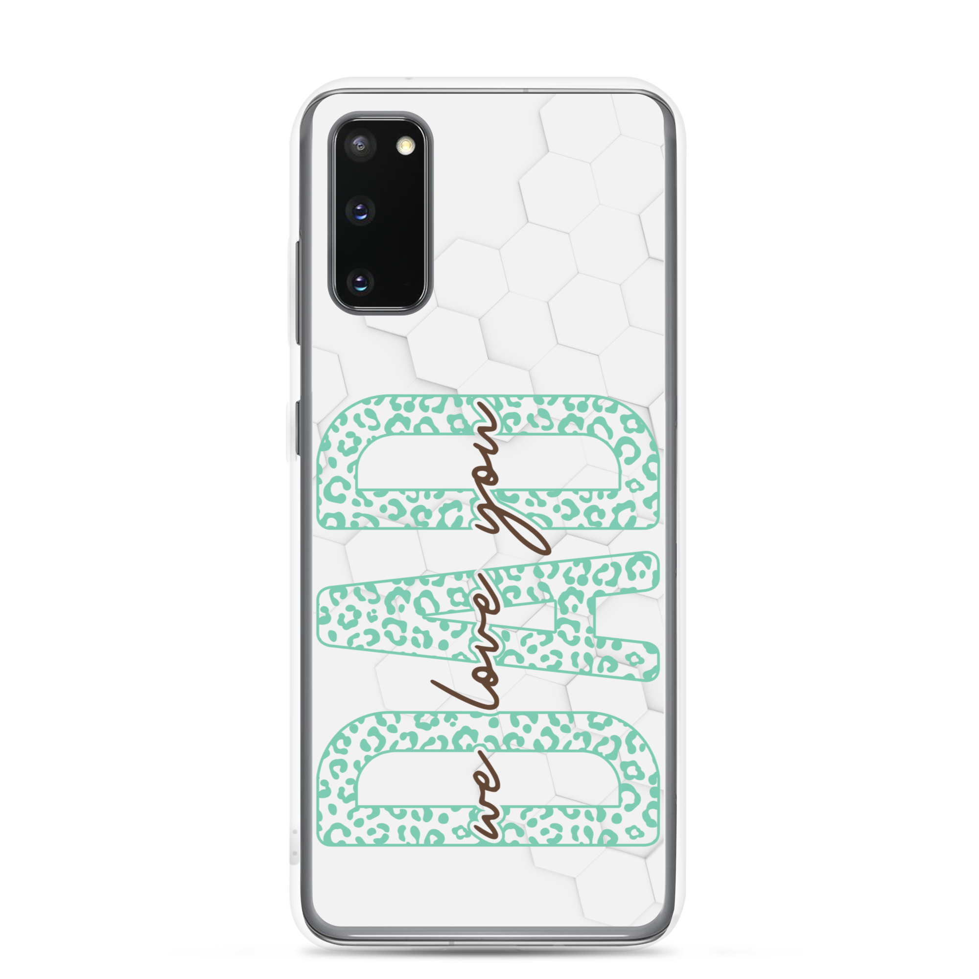 We Love You Dad Clear Case for Samsung®