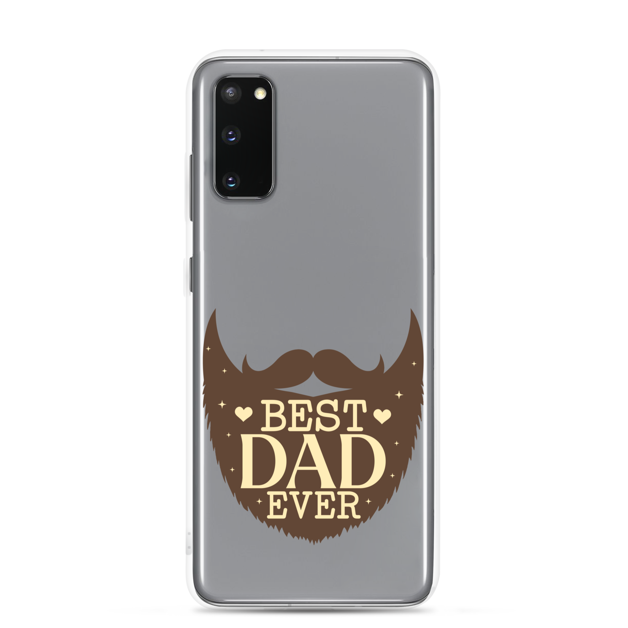 Best Dad Ever Clear Case for Samsung®