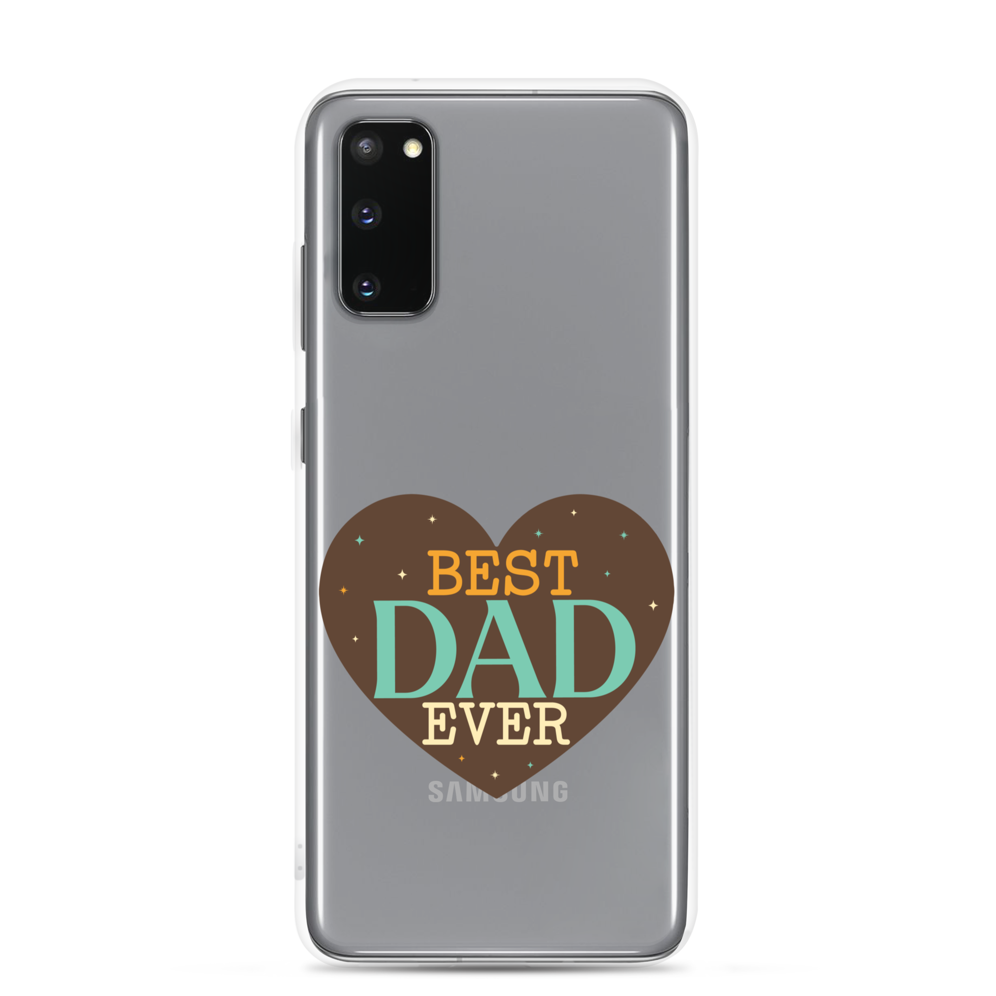 Best Dad Ever Clear Case for Samsung®