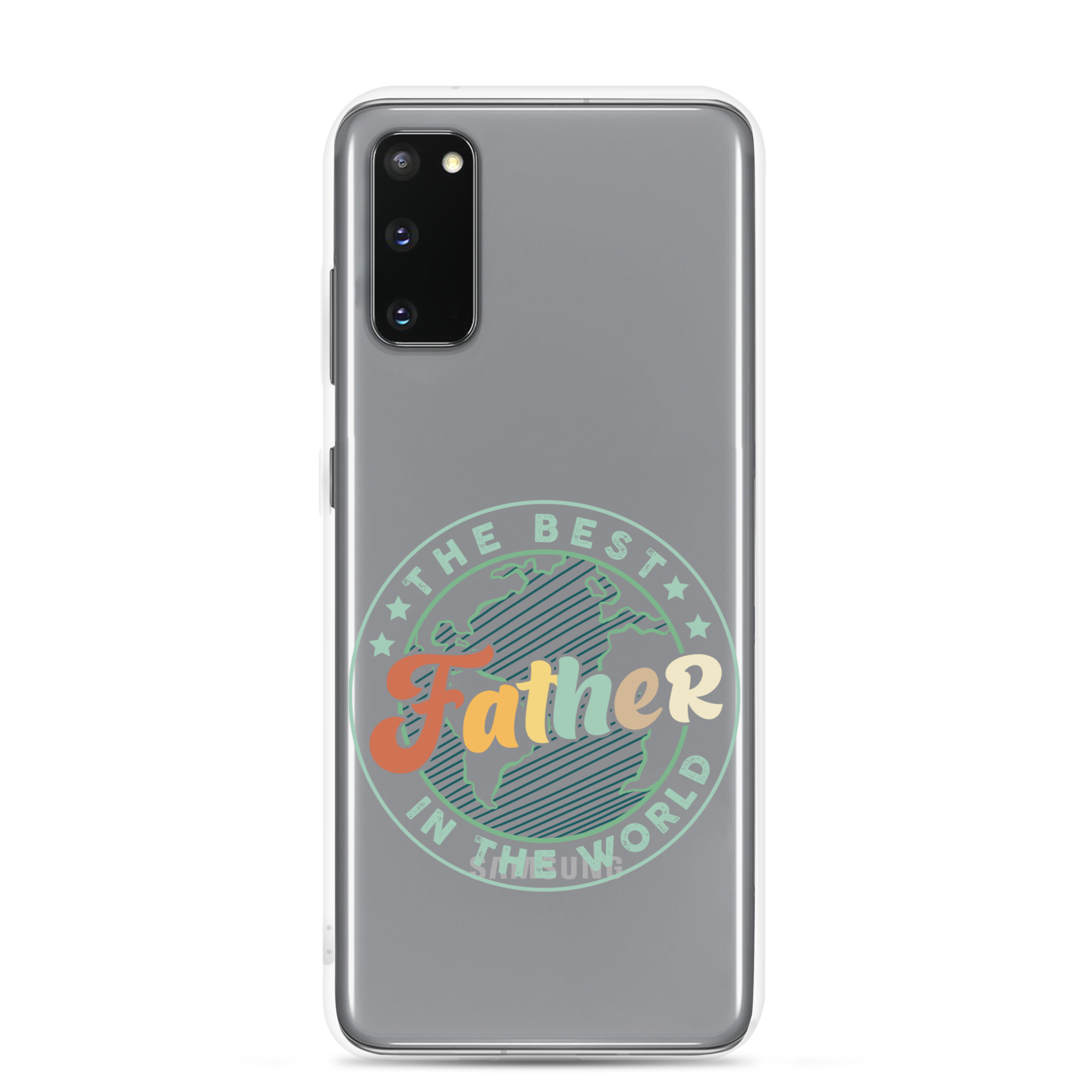 The Best Father In The World Clear Case for Samsung®