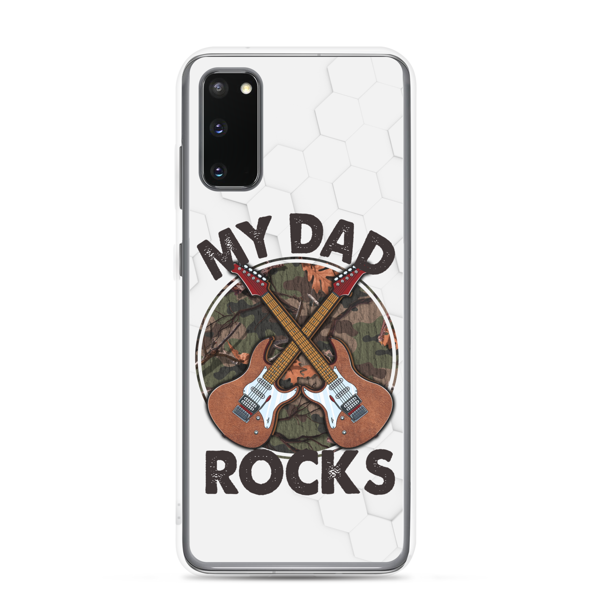 My Dad Rocks Clear Case for Samsung®