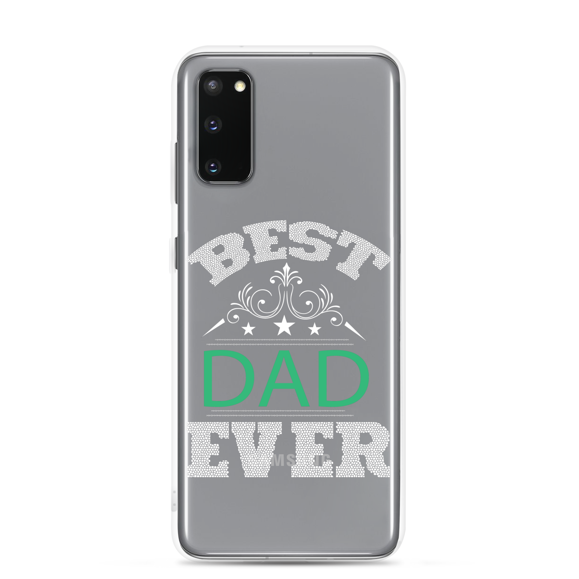 Best Dad Ever Clear Case for Samsung®