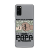 Being Dad Is An Honor Being Papa Is Priceless Clear Case for Samsung®