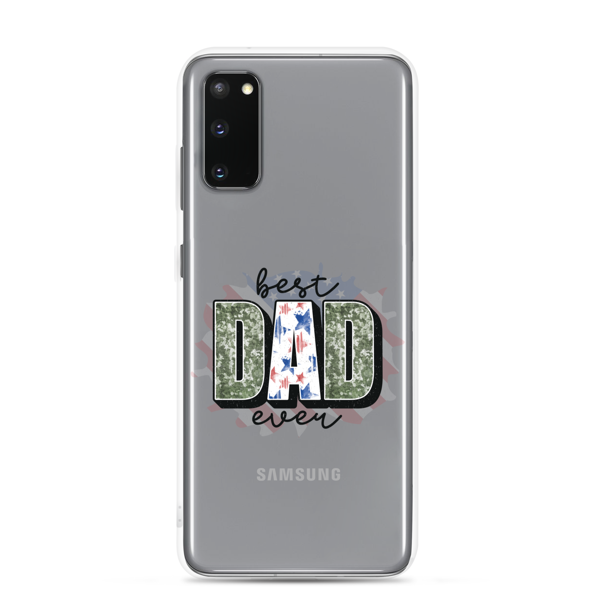 Best Dad Ever Clear Case for Samsung®