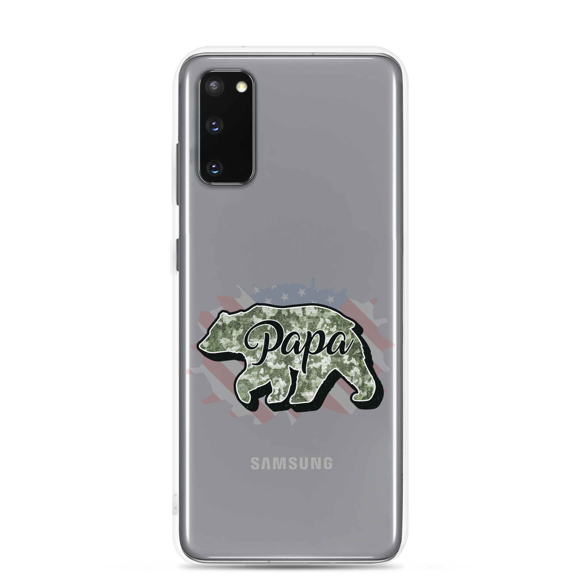 Bear Papa Clear Case for Samsung®