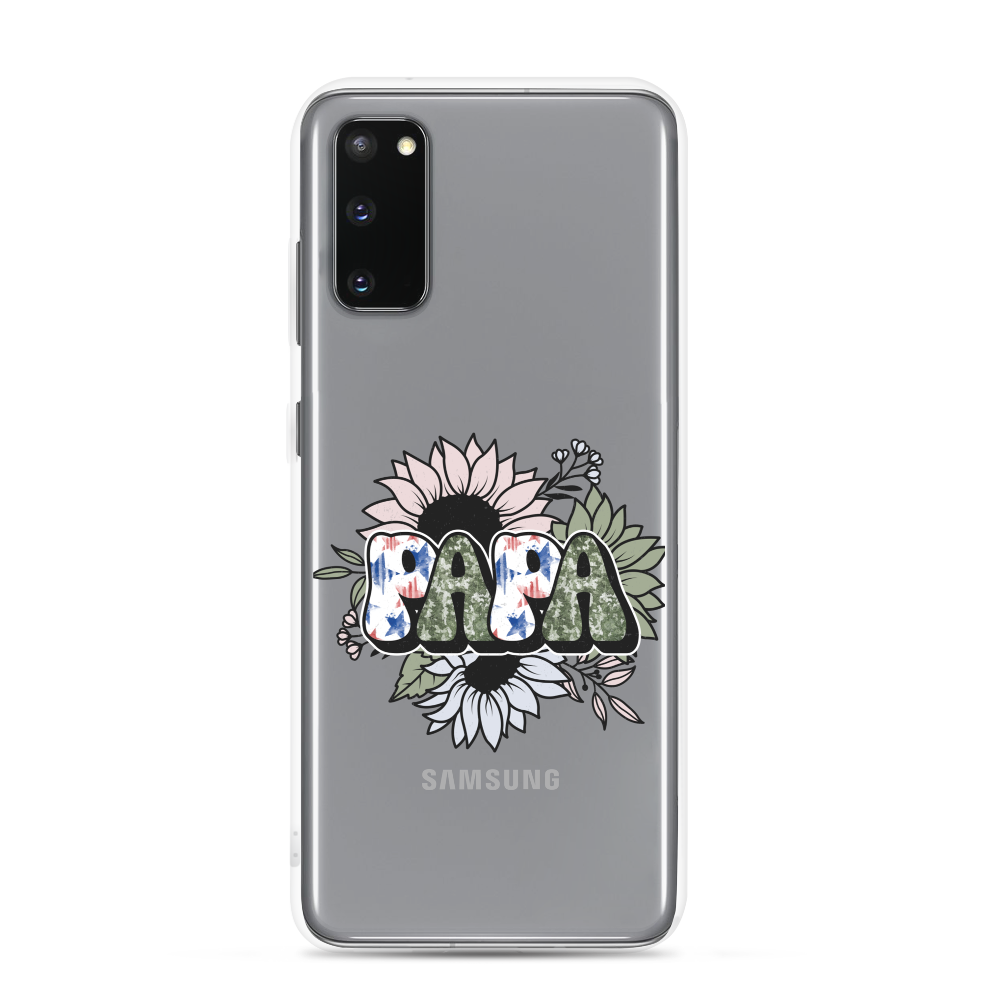 Papa Clear Case for Samsung®