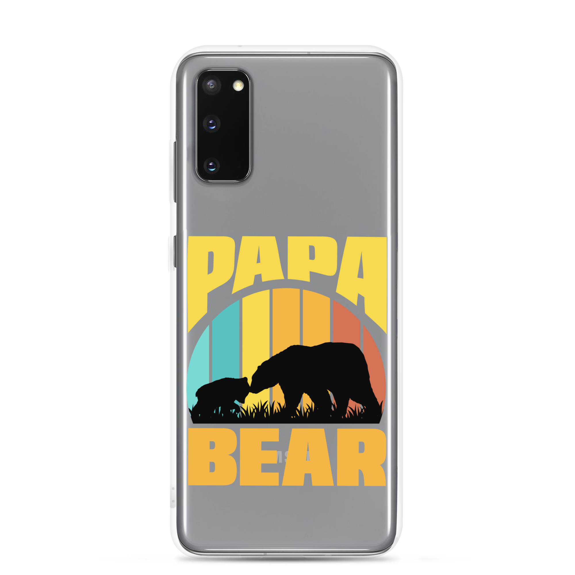 Papa Bear Clear Case for Samsung®