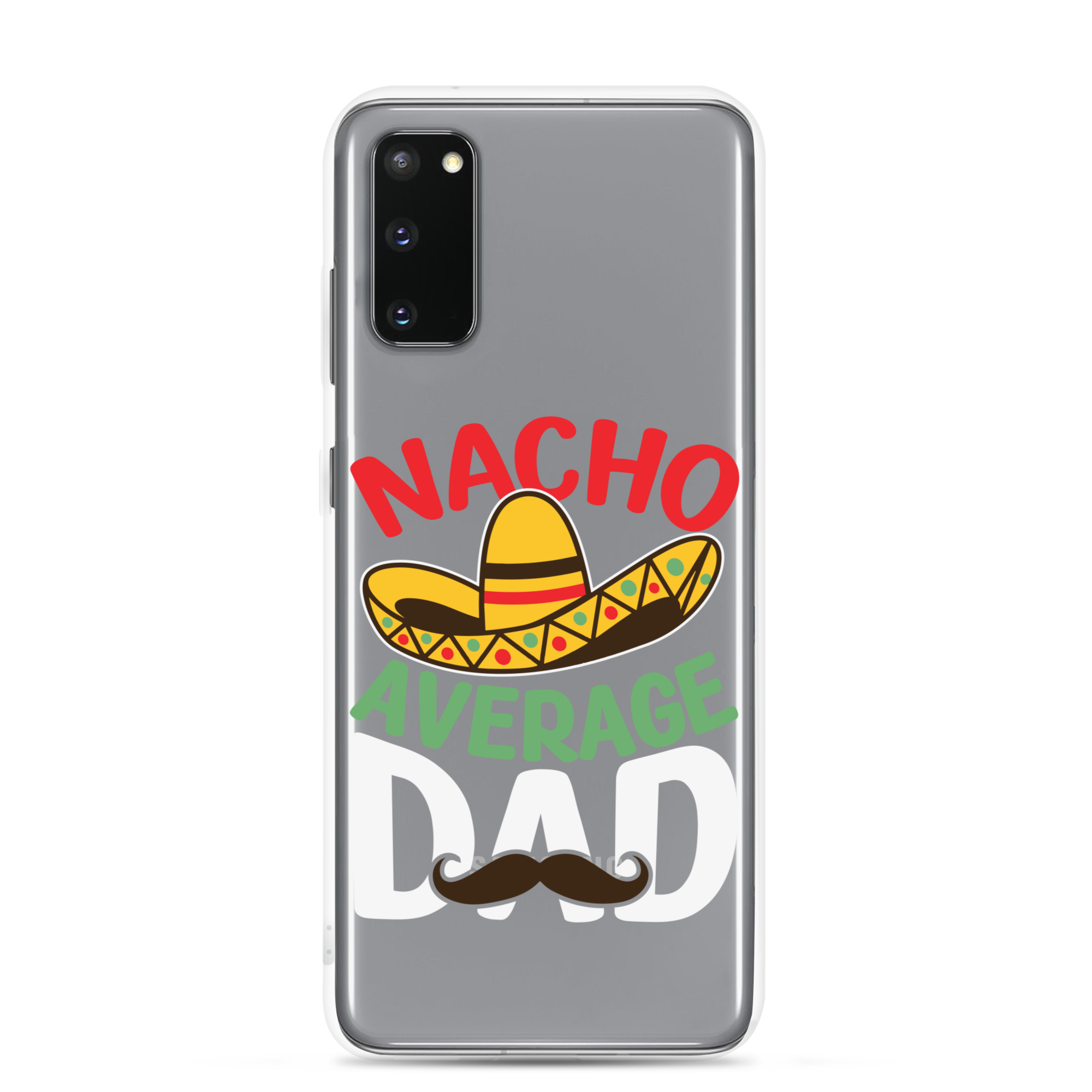 Nacho Average Dad Clear Case for Samsung®