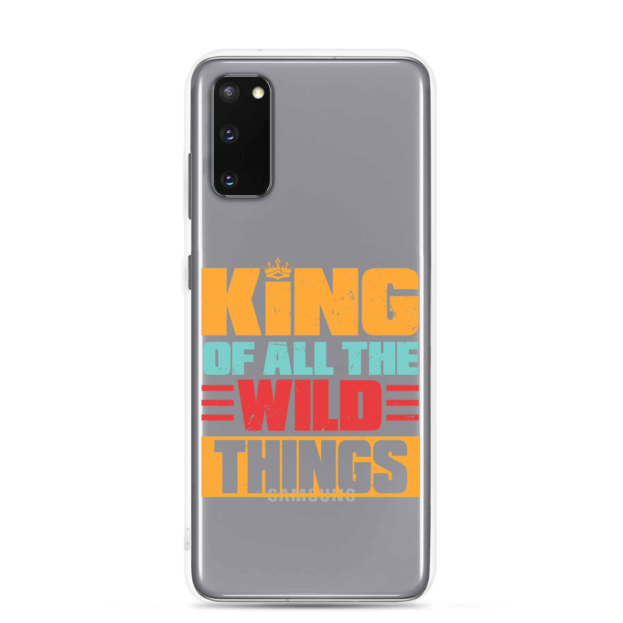 King Of All The Wild Things Clear Case for Samsung®