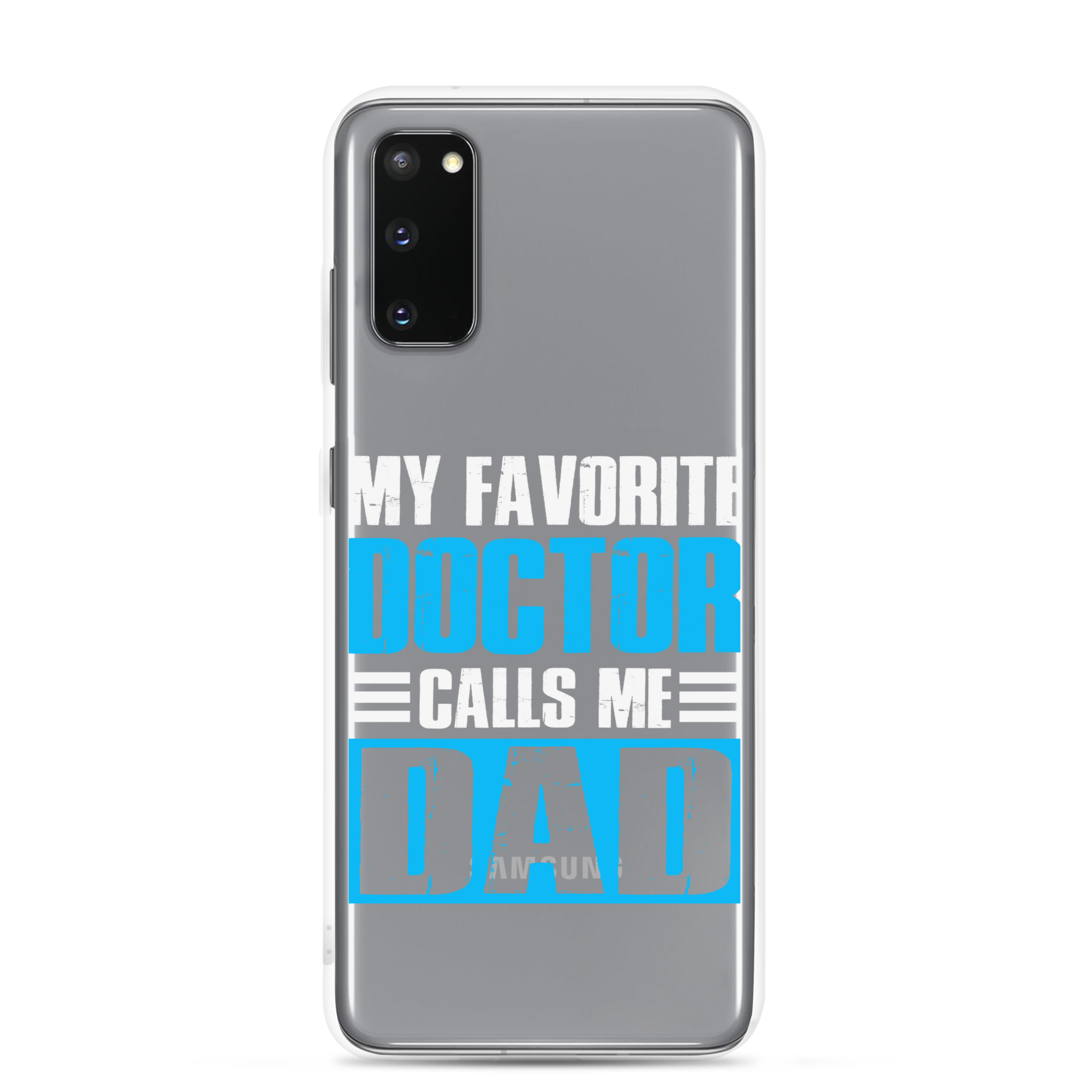 Mer Dad Don't Mess With My Mermaid Clear Case for Samsung®