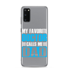 Mer Dad Don't Mess With My Mermaid Clear Case for Samsung®