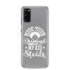 Hide Your Diamond My Kid Steals Clear Case for Samsung®