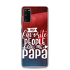 My Favorite People Call Me Papa Clear Case for Samsung®