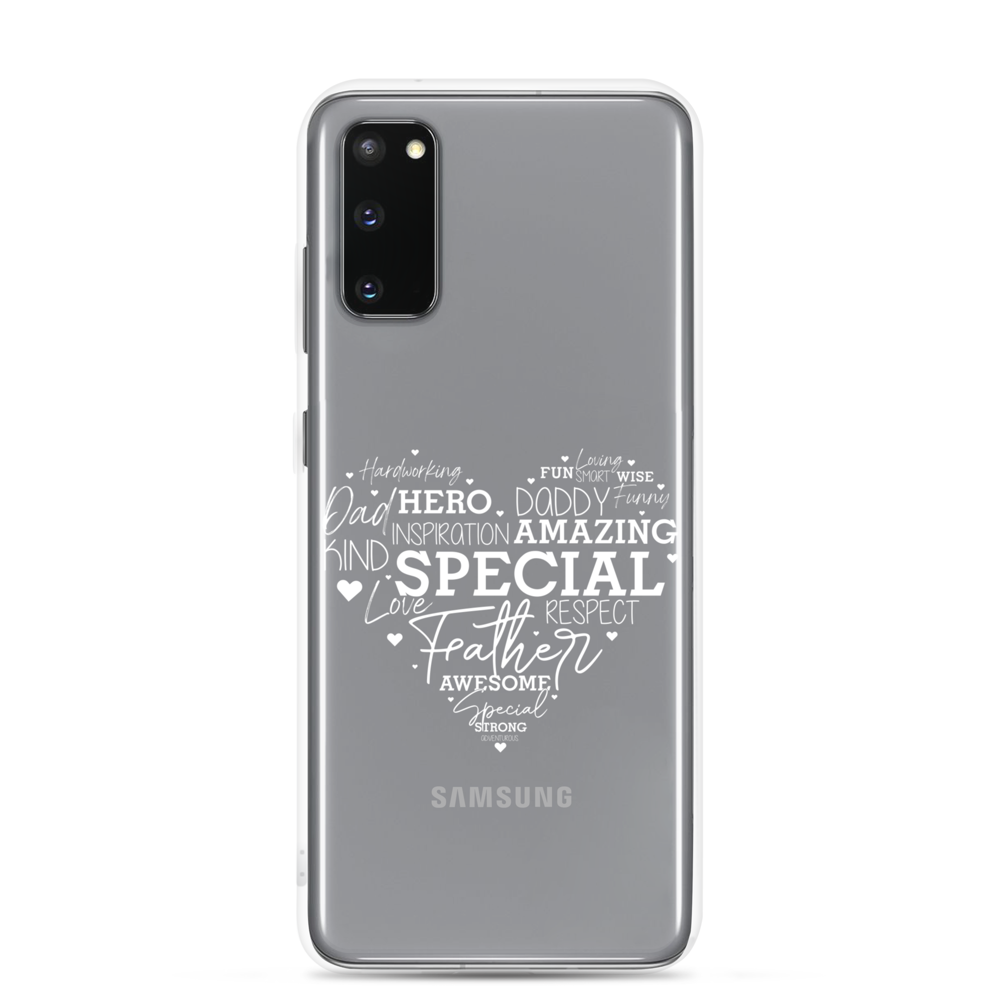 Father Special Hero Amazing Clear Case for Samsung®