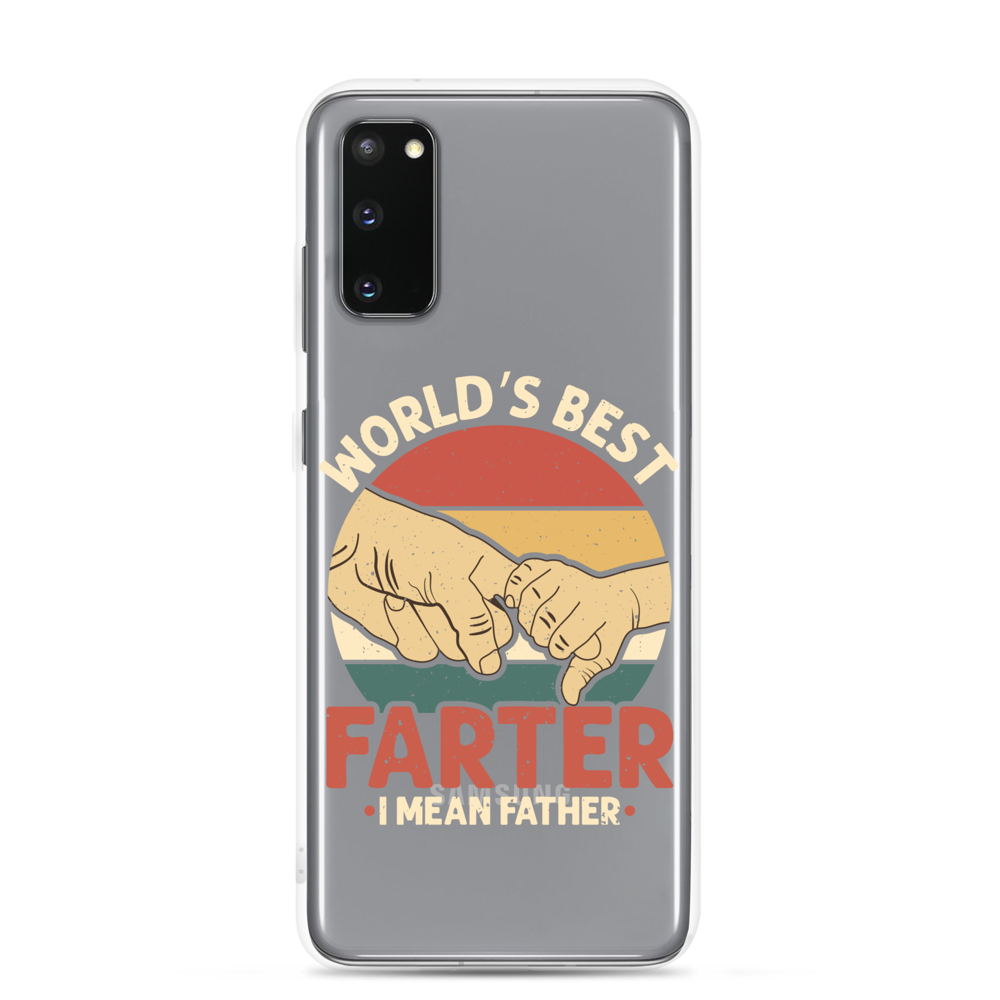 World's Best Fart I Mean Father Clear Case for Samsung®