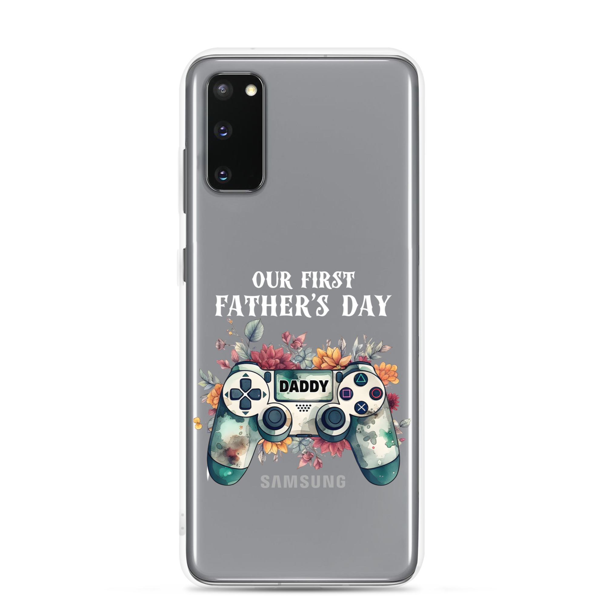 Our First Father's day Clear Case for Samsung®